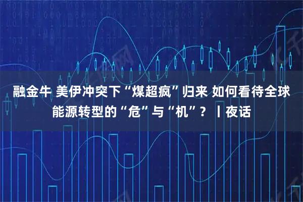 融金牛 美伊冲突下“煤超疯”归来 如何看待全球能源转型的“危”与“机”？丨夜话