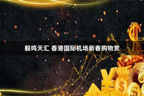 毅鸣天汇 香港国际机场新春购物赏