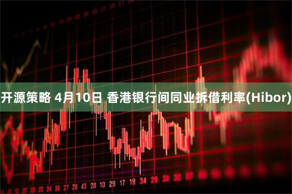 开源策略 4月10日 香港银行间同业拆借利率(Hibor)